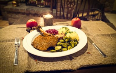 Weihnachtsgans oder Martinsgans